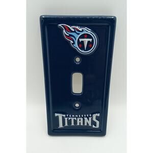 Tennessee Titans NFL Ceramic Light Switch Plate